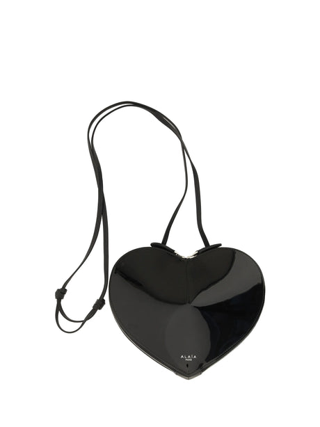 AlaïA Le Coeur Shoulder Bag - Noir