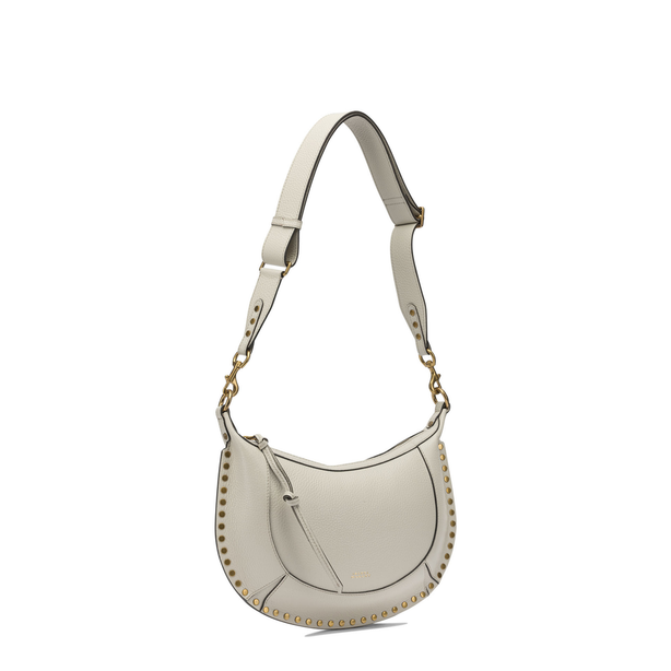 Naoko Calfskin Shoulder Bag - Cream