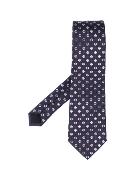Saint Laurent Mini Tie - Blue