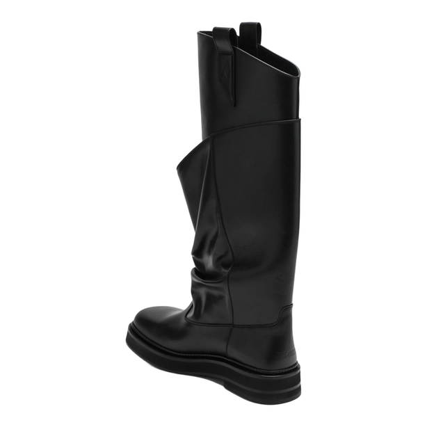 Black Leather La Passeggiata Boots