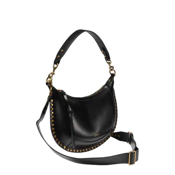 Medium Calfskin Shoulder Bag - Black