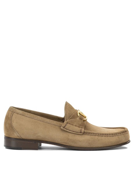 Valentino Garavani Suede loafers - Beige
