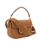 Alltime Grainy Calfskin Shoulder Bag - Almond