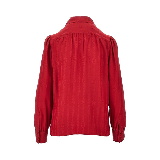 GUCCI Jacquard silk shirt