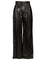 Bottega Veneta Shiny Leather Pants - Black