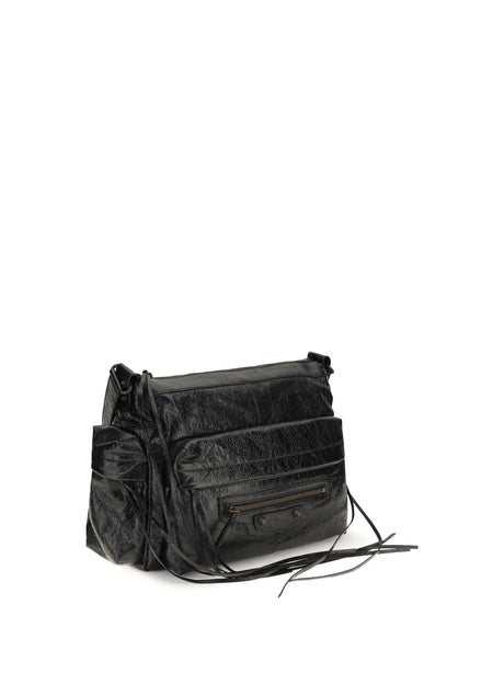 Balenciaga Le City Multipocket medium Shoulder Bag - Black