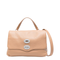 Postina Small Calfskin Handbag - Brown Cantucci