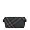 Grid Nylon Belt Bag - Charcoal Grey