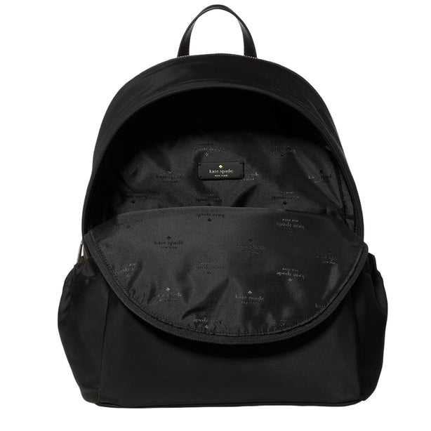 Kate Spade Carter Nylon Large Dome Backpack Bag - Black KP111