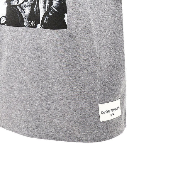 EMPORIO ARMANI ICON photographic print T-shirt