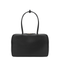 Large Leather Duffle Bag - Black