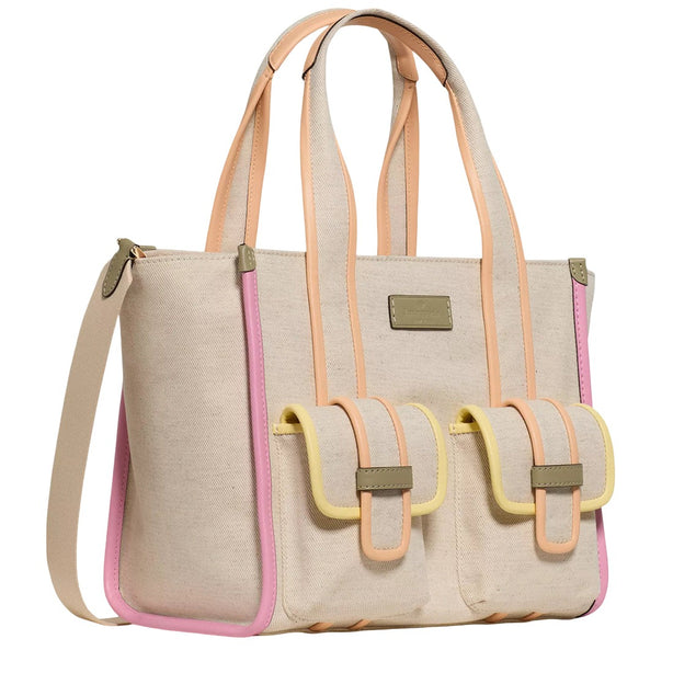 Kate Spade Kip Cargo Small Tote Bag - Rainbow Multi KN654