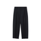 Navy Blue Wool Wide-Leg Pant