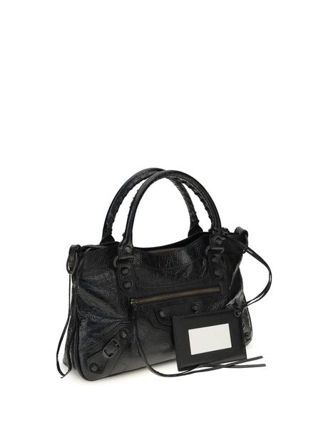 Balenciaga City First Shoulder Bag - Black