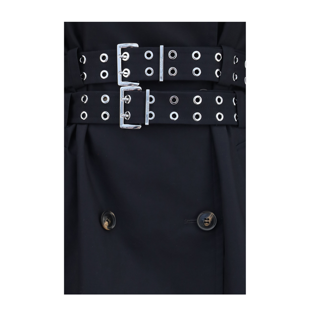 Double Breasted Cotton Trench Coat