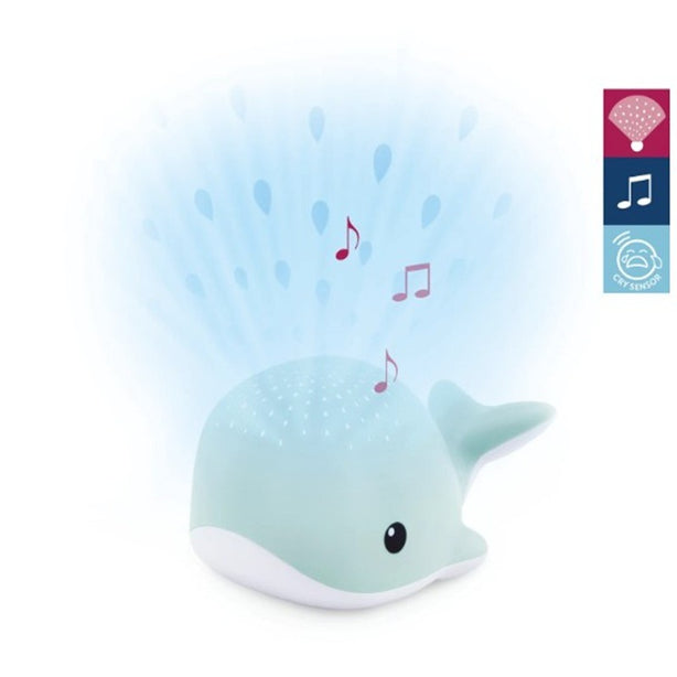 Zazu Wally the Whale, Light Projector with Soothing Melodies
