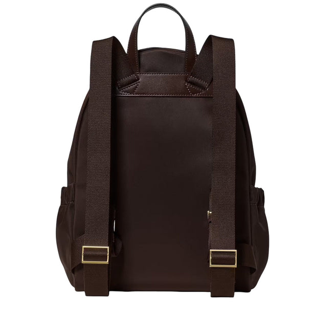 Kate Spade Carter Nylon Dome Backpack Bag - Hot Fudge KP110