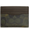 Coach Slim Id Card Case In Signature Camo Print - Green CEU44