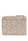 Kate Spade Spade Flower Small L-zip Wallet - Dark Beige/Moon Dust