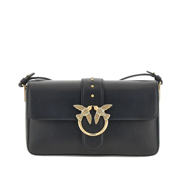 PINKO Leather medium 'Love Bag Slouchy' bag