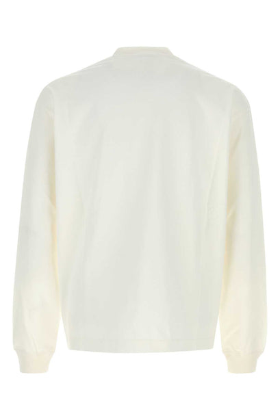 White Cotton Sweatshirt