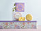 WuGuFeng Snow Skin Mooncake - Golden Mango Jade - Mung Bean with Mango (Yellow) (8pcs/box) Bundle of 2