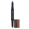 Dual-ended Long-wear Cream Shadow Stick - # Milk Chocolate/ Midnight Brown - 1.6g