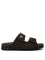 Prada Suede double-strap slide - Brown