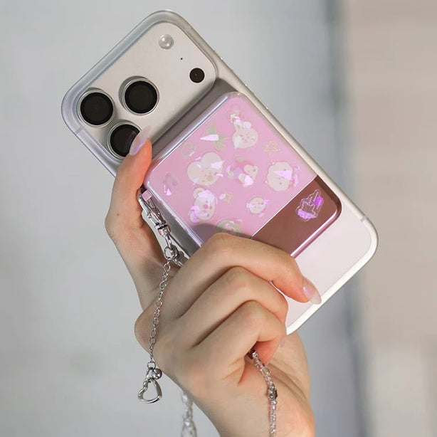BTS 5K Magnetic Power Bank (The Journey Pink) (International Shipping)