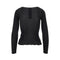 SAINT LAURENT Silk top with Cassandre detail