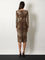 Dolce & Gabbana Midi Dress with Animal Print - Leonew