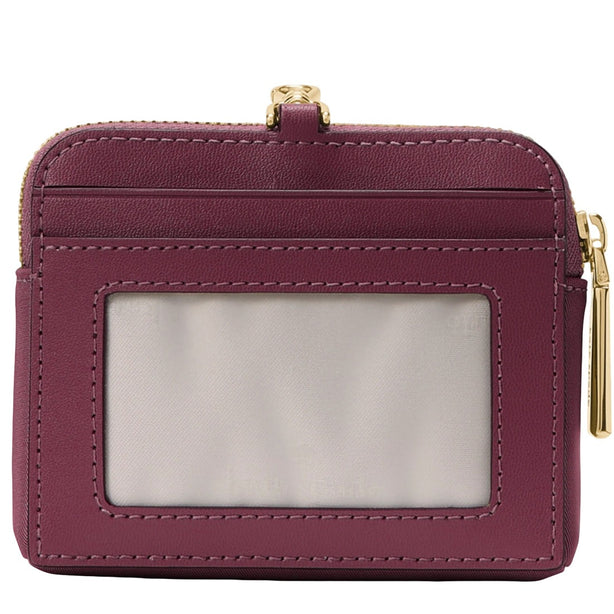 Kate Spade Carter Nylon Card Case Lanyard - Deep Cherry KL878