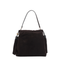 Kalispera Medium Suede Shoulder Bag - Black