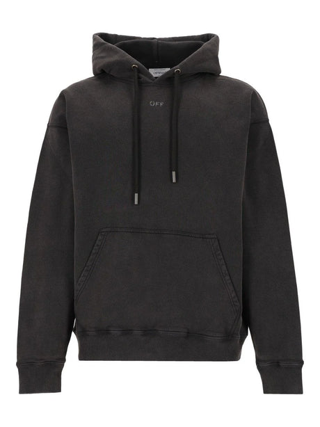 Off-White Swimming Face Hoodie - Black