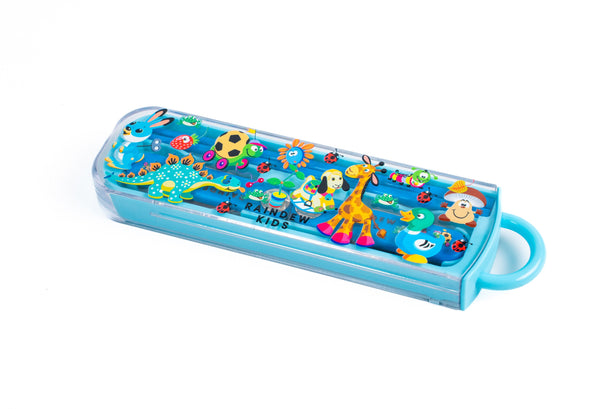 Raindew Kids Animal Lover Cutlery Set .The Set Includes Foldable Fork, Spoon and a Pair of Chopstick.