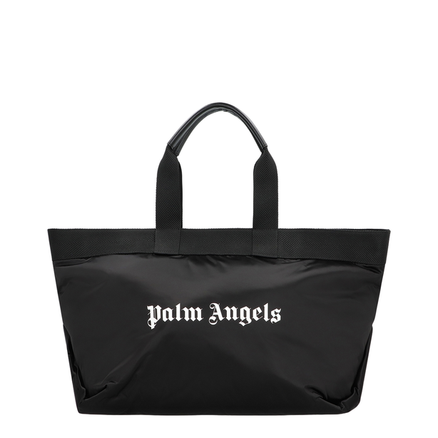 Nylon Classic Logo Large Tote Bag Black