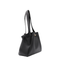 Large Pebbled Leather Tote - Black