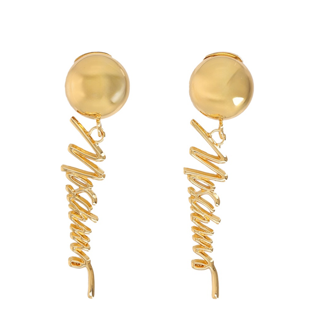 Logo Earrings