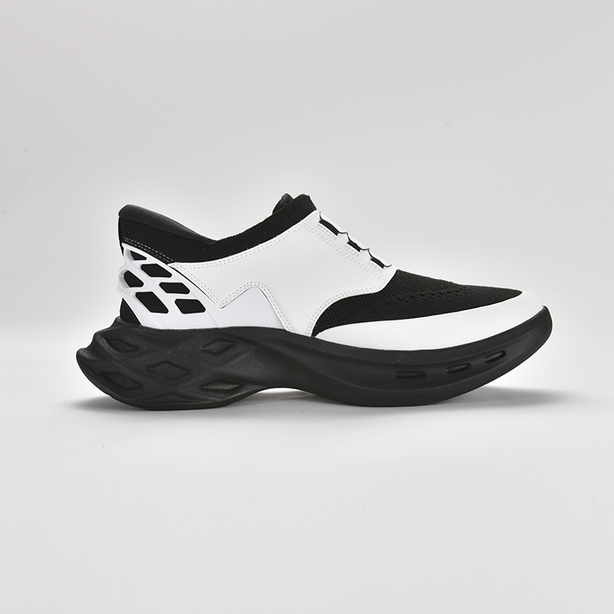 AJL Walking Max Classic Black White - Women Shoes YC005-1C