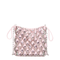 Mini Bag In Metallic Knit With Crystals