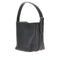 TOTEME Grained leather small Belted tote bag