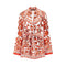 DOLCE&GABBANA Maiolica print silk Vanity shirt