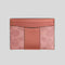 COACH Essential Card Case In Signature Canvas Melon Pink RS-CBY80