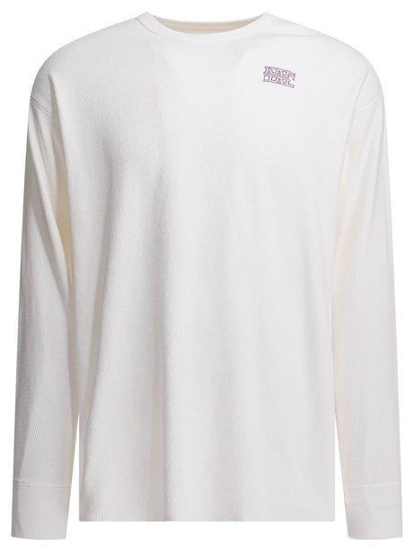 Kapital T-shirt with embroidered logo - White