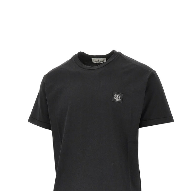 STONE ISLAND Compass Rose logo patch T-shirt