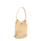 Mondà Small Suede Shoulder Bag - Beige Avorio