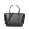 Perry Mini Calf Leather Tote - Black