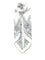 Ferragamo Arabesque Print Scarf - Sky Blue