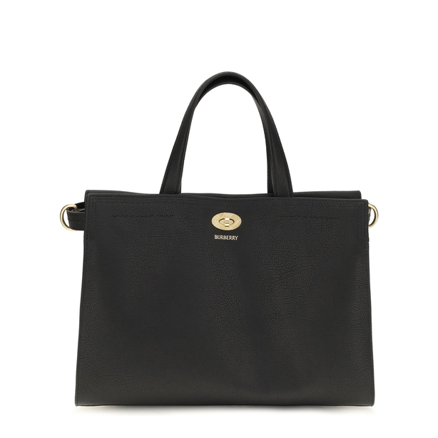 Small Check Cotswolds Tote - Black