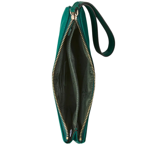 Kate Spade Chelsea Medium Wristlet Pouch - Deep Jade kc633